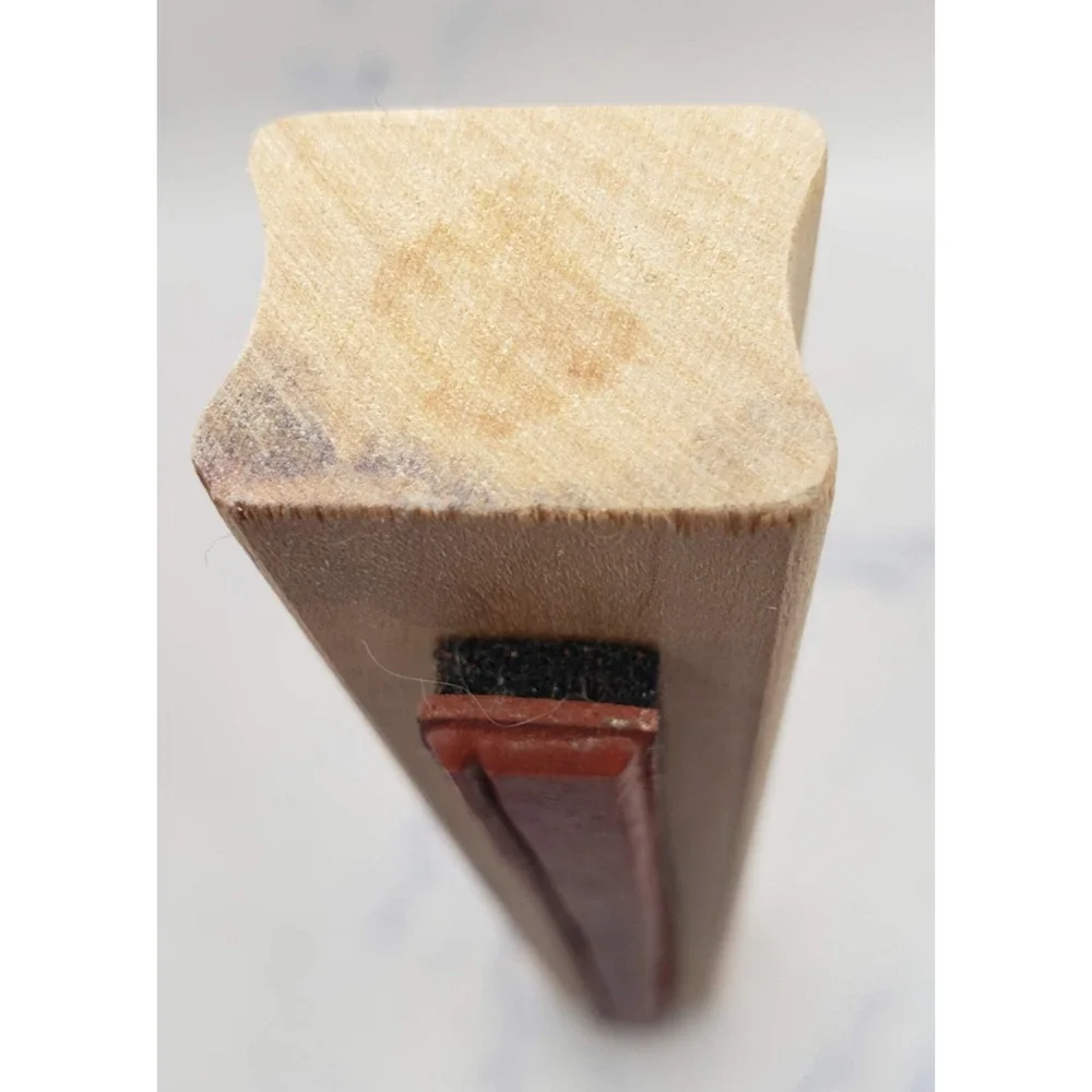 Thick Rubber Line Inky Antics Wood Mounted Rubber Border Stamp